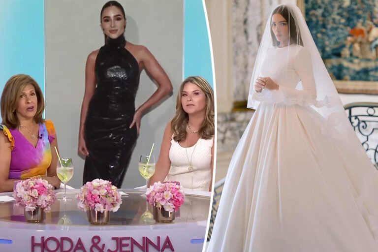 Hoda Kotb and Jenna Bush Hager defend Olivia Culpo’s wedding dress after backlash: ‘Very classic’
