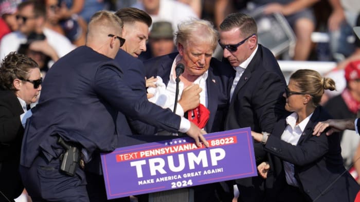 How rare are political assassination attempts in the United States?