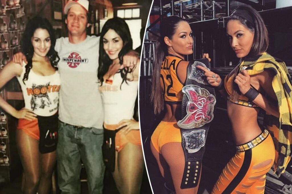 How working as Hooters waitresses prepared Nikki and Brie Garcia for WWE