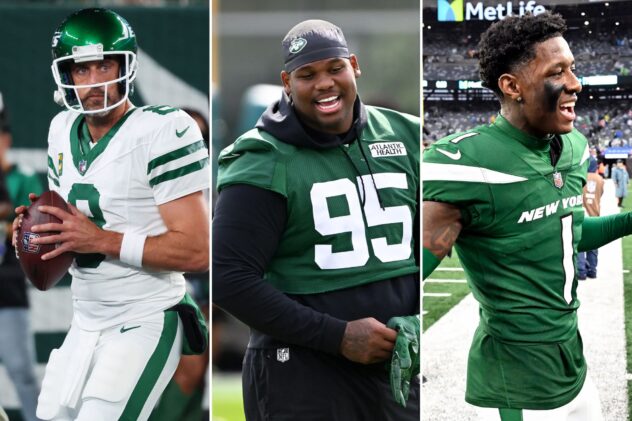 Jets Top 25 countdown: Aaron Rodgers? Quinnen Williams? Sauce Gardner? Who’s No. 1?