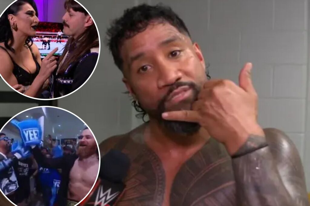 Jey Uso feels stuck in WWE no man’s land after Rhea Ripley flirtations, Sami Zayn team-up