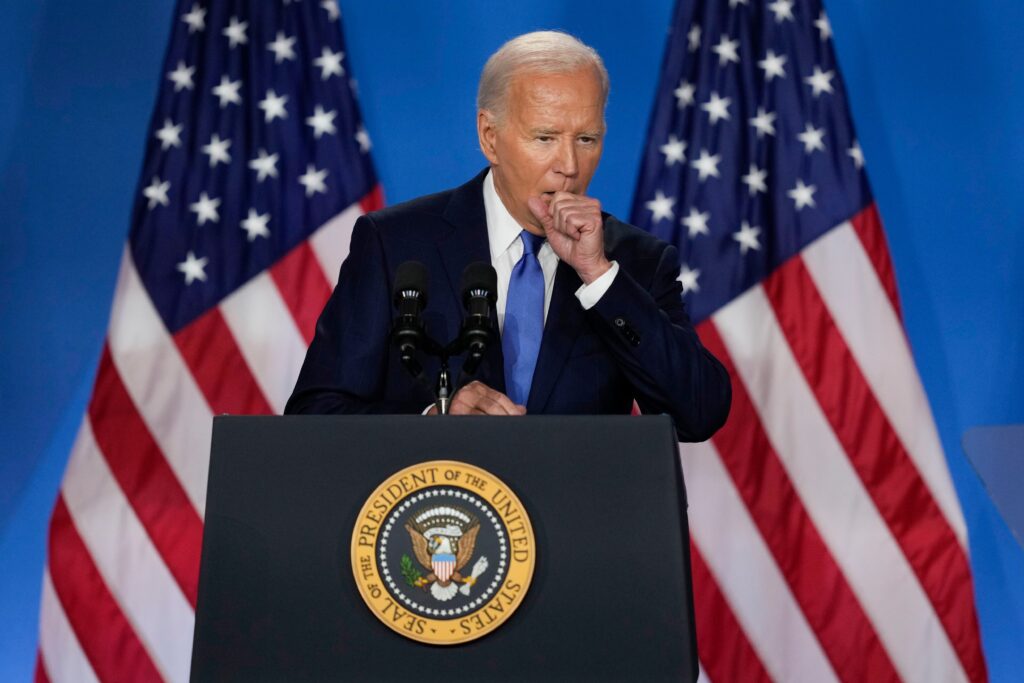 Key takeaways from Biden's news conference: Insistence on staying in the race and flubbed names