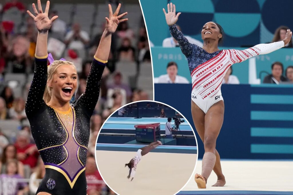 Livvy Dunne in awe of Simone Biles’ gold medal-winning performance at Paris Olympics