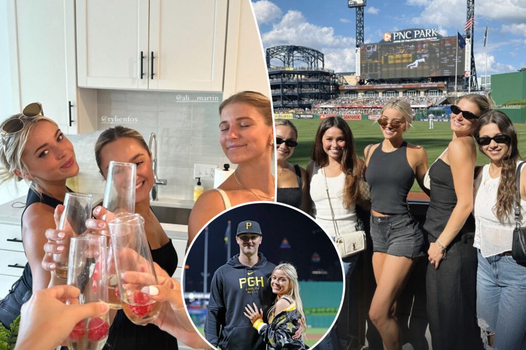 Livvy Dunne leaves Hamptons, supports Paul Skenes and Pirates vs. Mets with ‘the girlies’