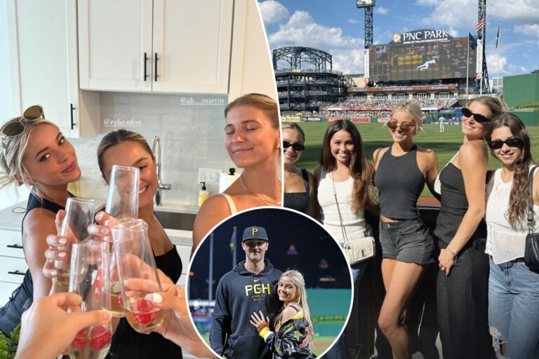 Livvy Dunne leaves Hamptons, supports Paul Skenes and Pirates vs. Mets with ‘the girlies’