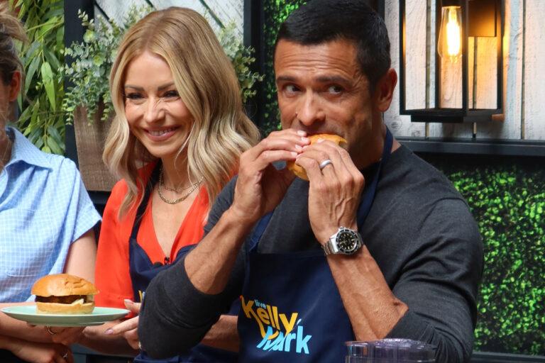 Mark Consuelos chows down and more star snaps