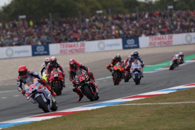 Marquez penalised for tyre pressure infringement in Assen MotoGP race
