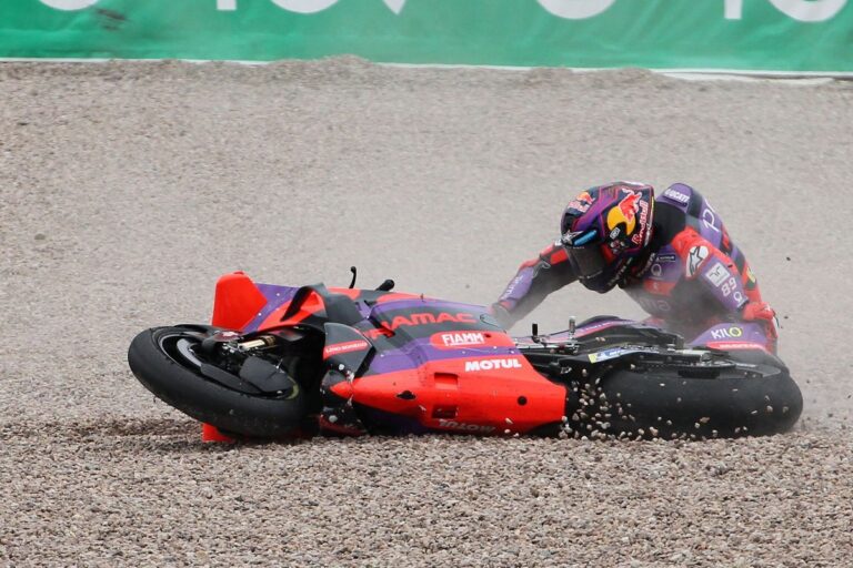 Martin doesn't know if 2024 MotoGP crashes due to riding style or mindset
