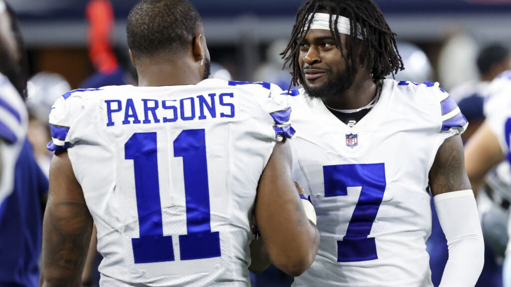 Micah Parsons, Trevon Diggs get into shadowboxing match at Cowboys training camp