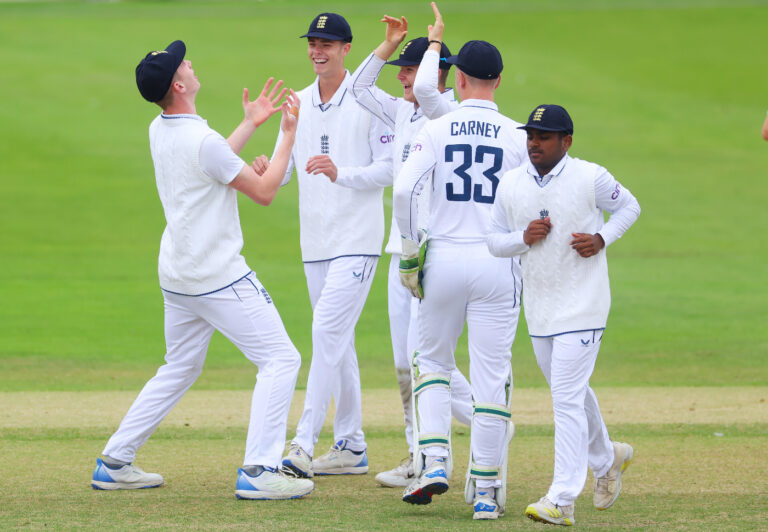 Naavya Sharma five-for seizes upper hand for England Under-19s