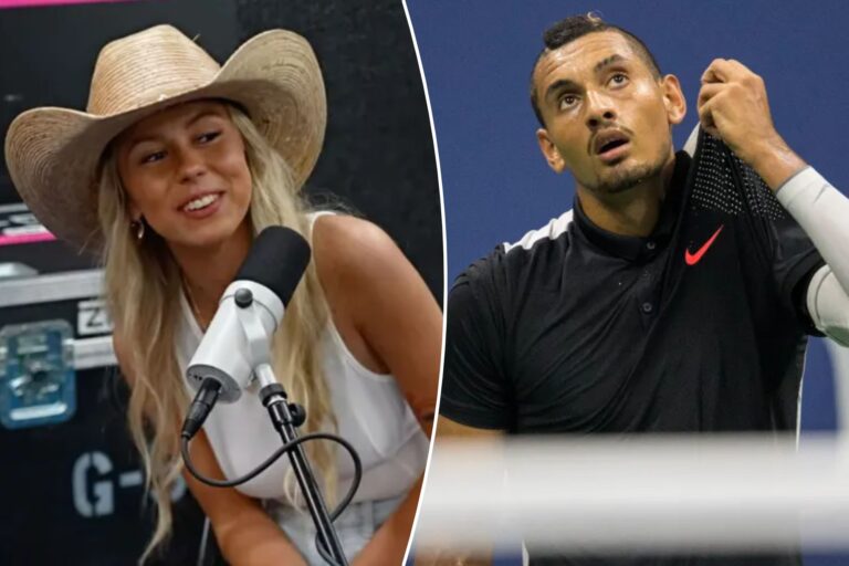 Nick Kyrgios starts unlikely ‘fame’ feud with ‘Hawk Tuah’ girl