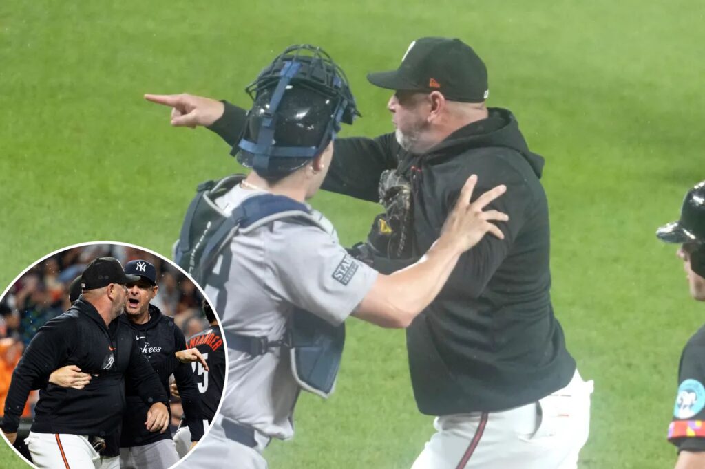 Orioles’ Brandon Hyde was furious at Yankees ‘yelling at me’ before benches cleared
