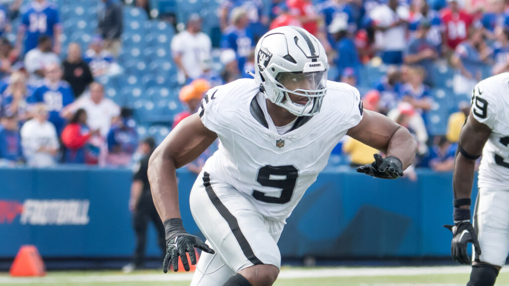 PFF Says The Pressure Is High For Raiders DL Tyree Wilson