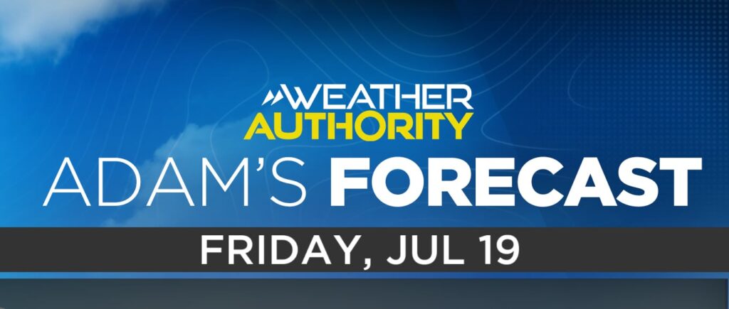 Rain chances rise, temperatures drop