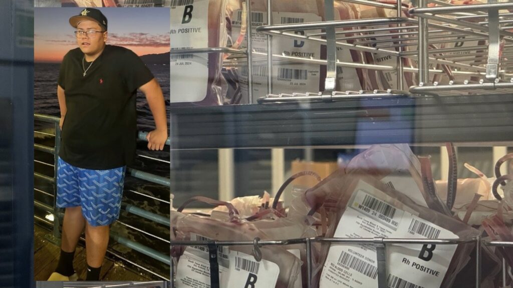 San Antonio family shares story of son to spur blood donations