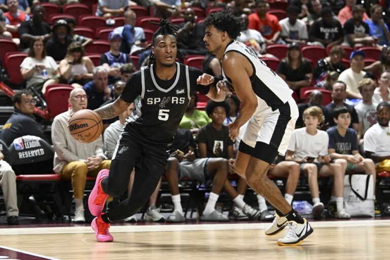Spurs announce Castle to miss remainder of Summer League