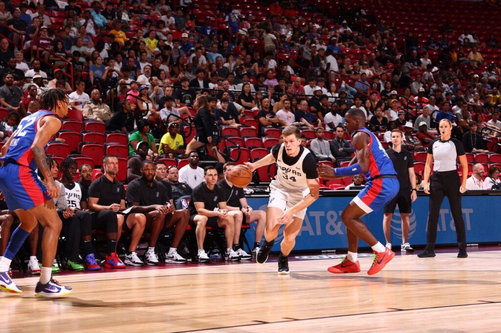 Spurs sign Riley Minix to training camp deal