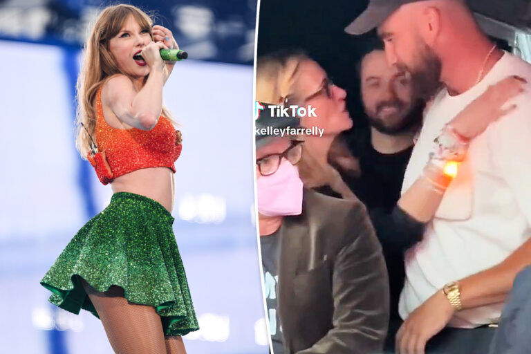 Taylor Swift fans blast Julia Roberts’ ‘handsy’ interaction with ‘uncomfortable’ Travis Kelce at Dublin concert