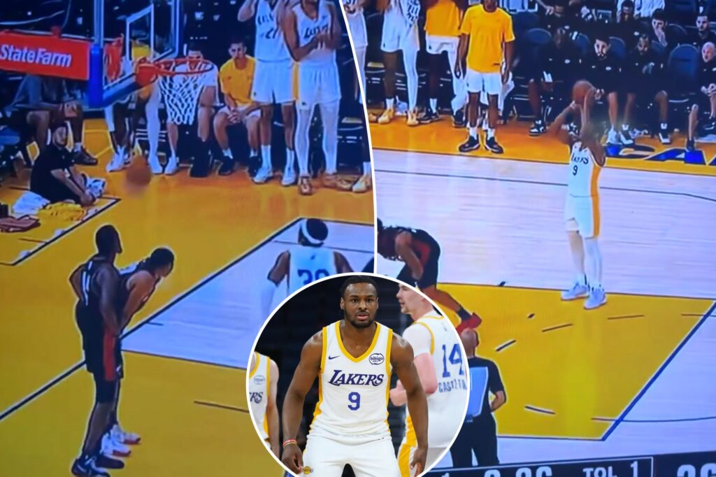 The highs and viral lows of Bronny James’ second Summer League game