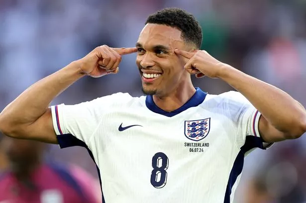 Trent Alexander-Arnold shows winning mindset after being quizzed about England axe