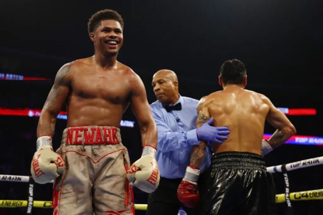 US star Shakur Stevenson retains WBC lightweight boxing title