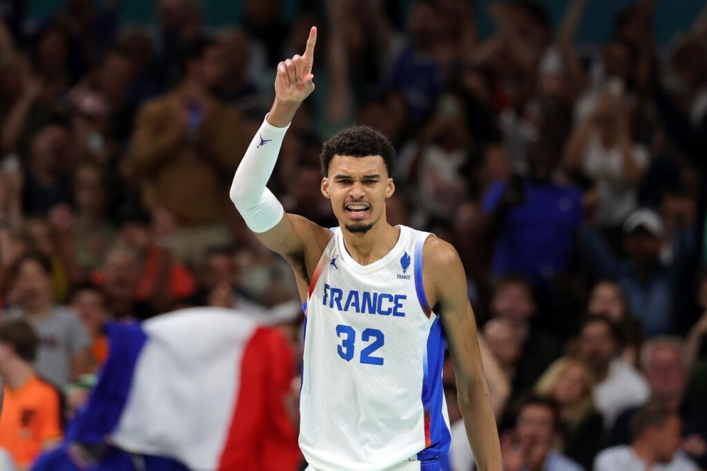 Wembanyama leads France to victory in Olympics debut