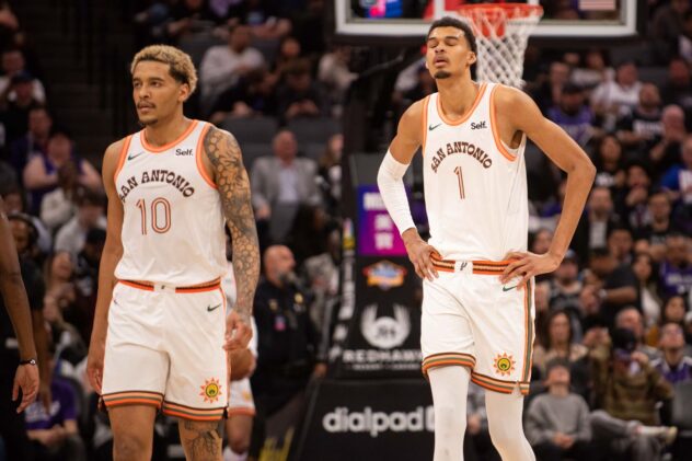 What the Spurs’ starting lineup and rotation could look like on opening night