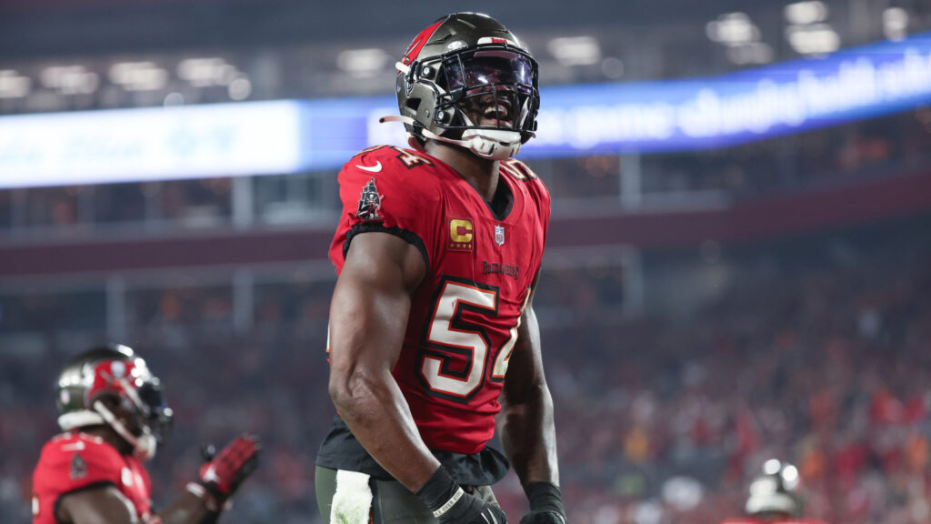 Where is Buccaneers Lavonte David on PFN’s Top-100 Players List?