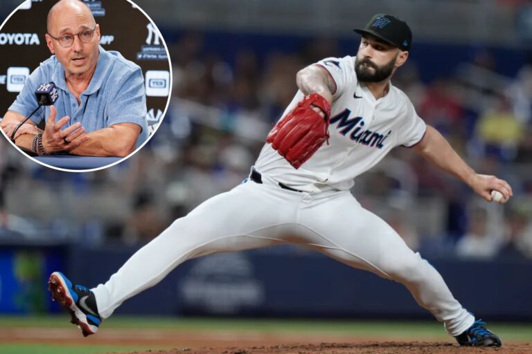 Yankees pursuing Marlins’ stud closer Tanner Scott in trade talks ahead of deadline