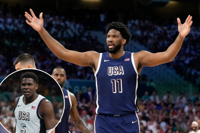 Anthony Edwards blasts French fans for booing Joel Embiid at Paris Olympics