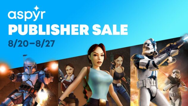 Aspyr Publisher Switch Sale, Up To 95% Off - Star Wars, Tomb Raider & More (US)