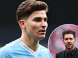 Atletico Madrid close to securing a deal for Manchester City forward Julian Alvarez in potential £70m move with clubs close to agreeing payment structure