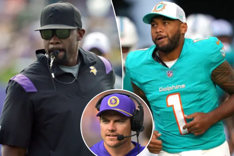 Brian Flores backed by Vikings’ Kevin O’Connell after Tua Tagovailoa unloads on former Dolphins coach