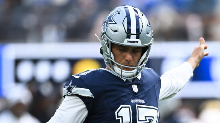 Cowboys' Brandon Aubrey makes record field goal, but with an asterisk