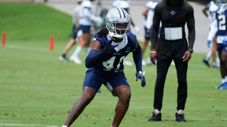 Cowboys rookie Caelen Carson catches eyes in training camp