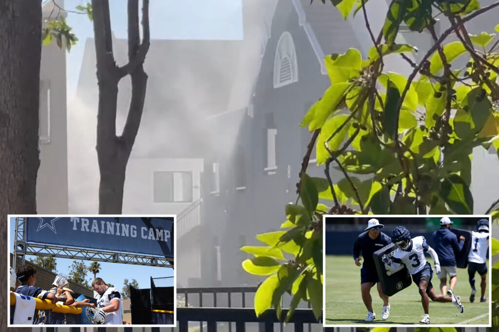 Cowboys training camp hotel catches fire during NFL preseason