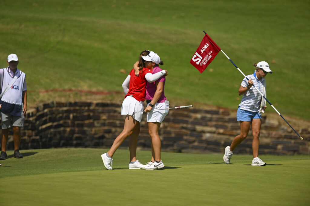 Defending champion goes down among highlights from 2024 U.S. Women's Amateur Round of 64