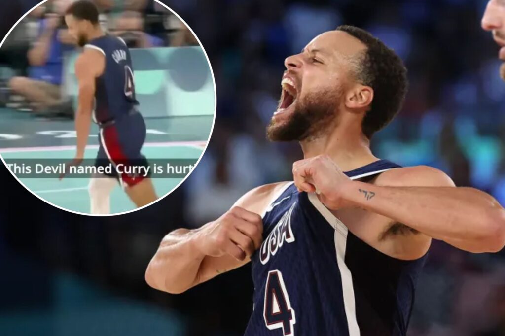 ‘Devil’ Stephen Curry had French announcers reeling during epic Olympic performance