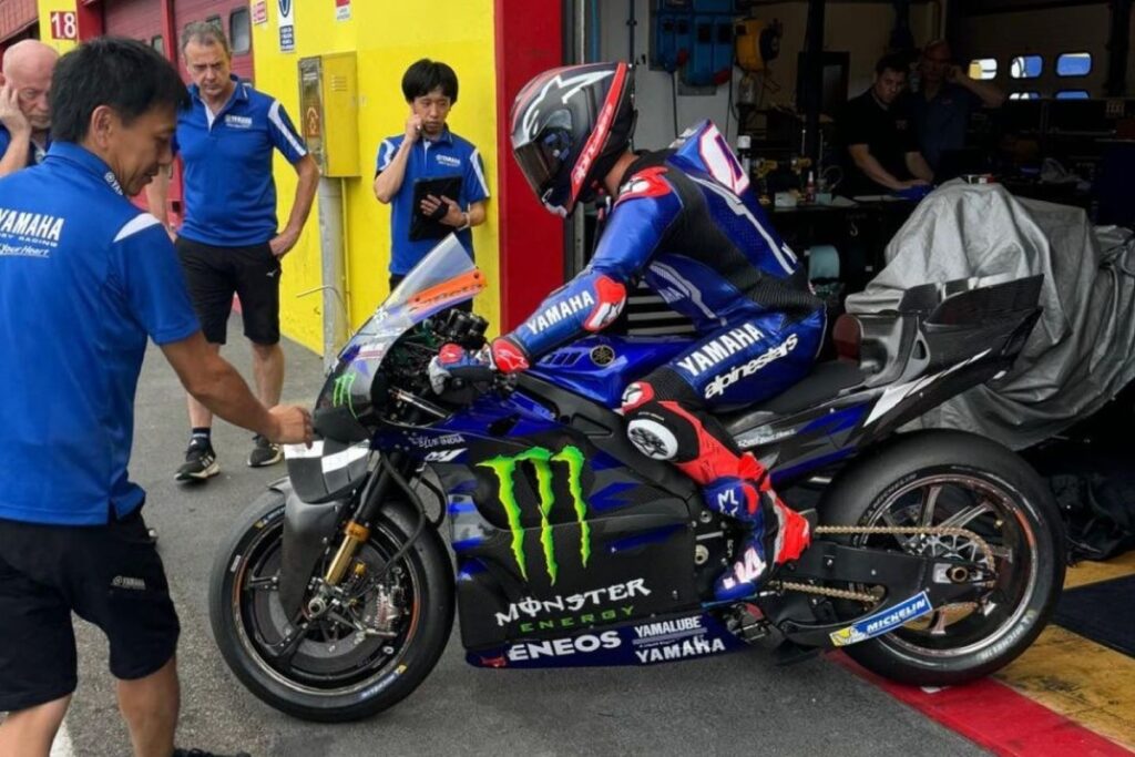 Dovizioso to test Yamaha MotoGP bike in place of Crutchlow