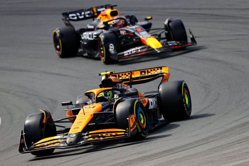 F1 Dutch GP: Norris takes crushing win from Verstappen, Leclerc