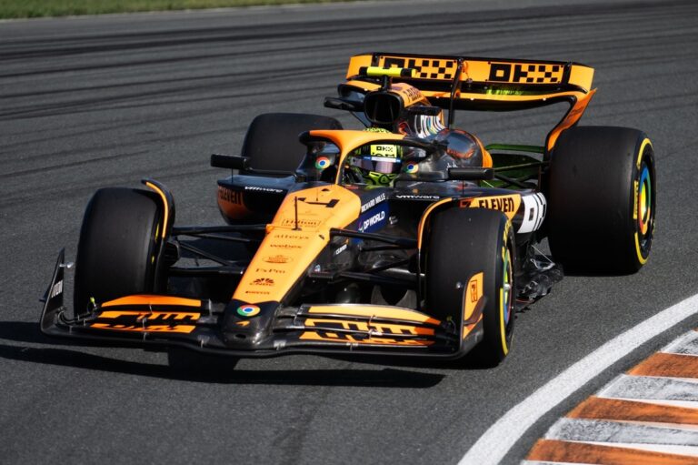 F1 Dutch GP: Norris takes dominant pole from Verstappen