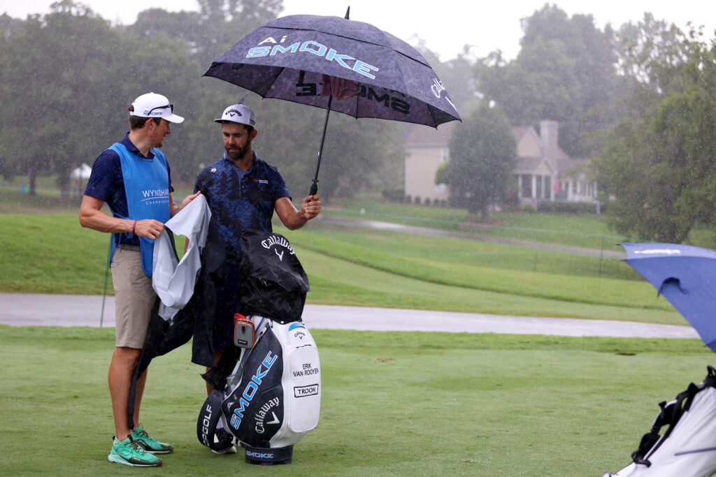 Fans not allowed in Thursday at Wyndham Championship due to remnants of Hurricane Debby
