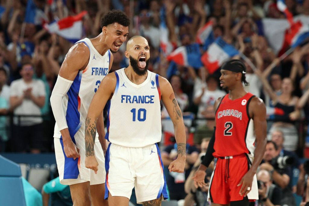 France upsets Canada 82-73 despite little offensive contribution from Wembanyama