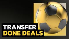 Full list of all done deals on transfer deadline day