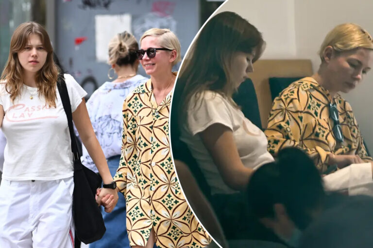 Heath Ledger’s rarely seen daughter Matilda spotted out with mom Michelle Williams