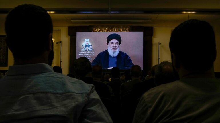 Hezbollah chief claims Israel in decline as IDF warns border areas on high alert
