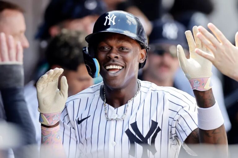 Jazz Chisholm back in Yankees lineup after being activated from IL