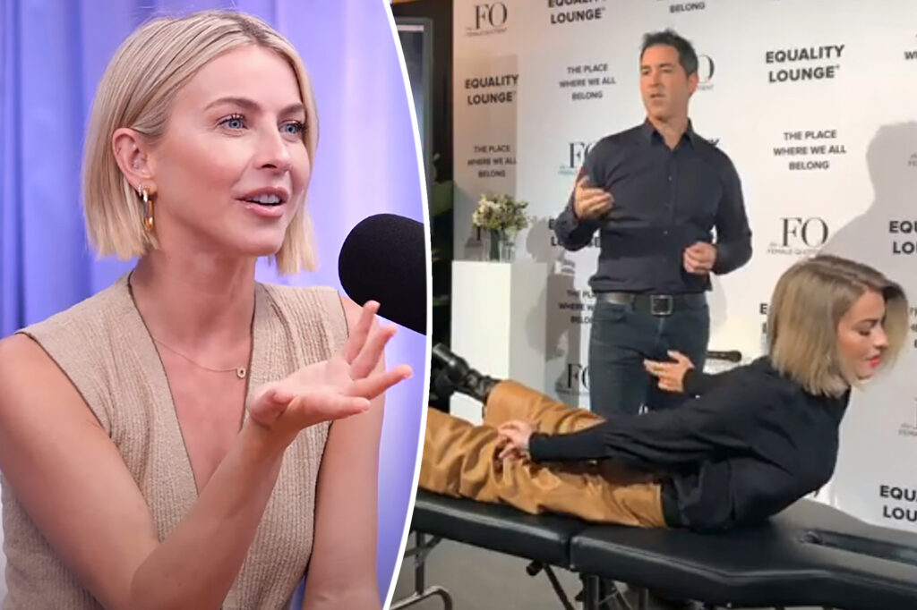 Julianne Hough defends viral ‘energy work session’ years after fans compared it to exorcism