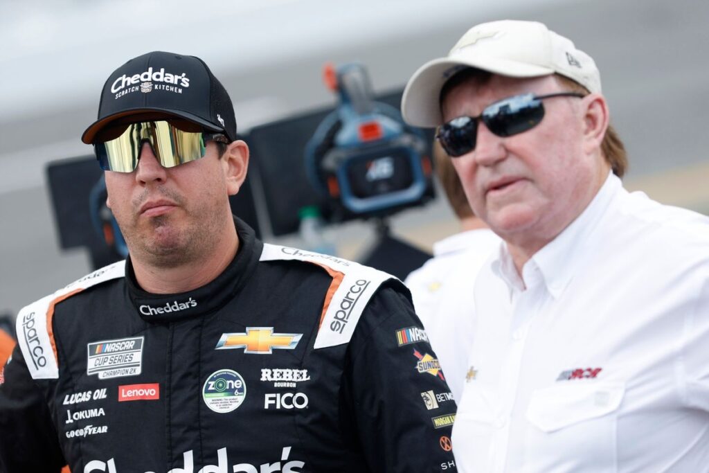 Kyle Busch: "Nothing else I could do" to beat Harrison Burton