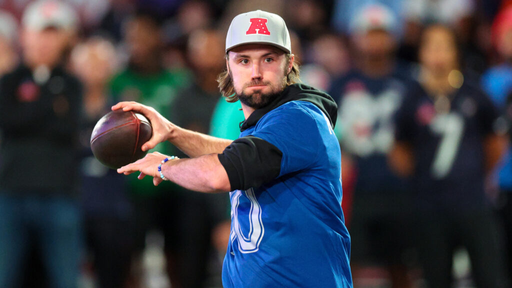 Las Vegas Raiders quarterback Gardner Minshew is keeping the perfect mindset amidst the QB battle